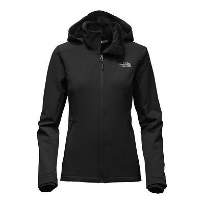 The North Face Shelbe Raschel Hoodie Womens Soft Shell Jacket - X-Small/TNF Blac