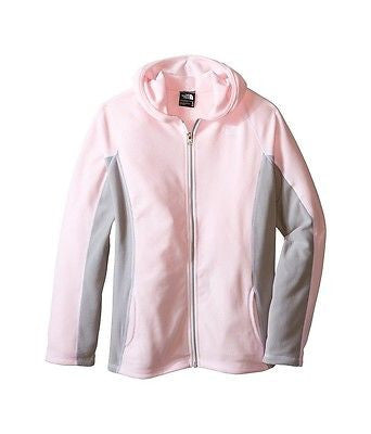 The North Face Girl's Glacier FZ Hoodie Coy Pink Sweatshirt Large, 14-16