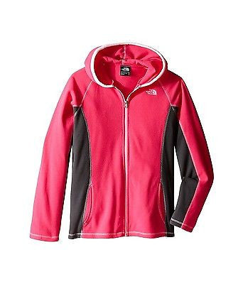 The North Face Glacier Full Zip Hoodie Girls' Cabaret Pink