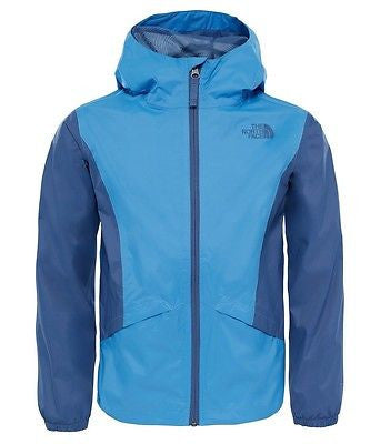 The North Face Kids Zipline Rain Jacket Little Kids/Big Kids Provence Blue Girl'