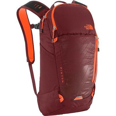 The North Face Pinyon Daypack - 2015 Model Sequoia Red/Shocking Orange