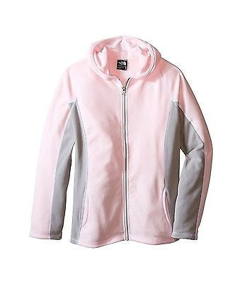 The North Face Girl's Glacier FZ Hoodie Coy Pink Sweatshirt XL 18