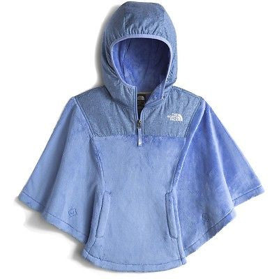North Face Girl's 'Oso' Fleece Hooded Poncho, Size L (14-16) - Metallic