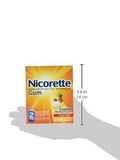 Nicorette Nicotine Gum Fruit Chill 2 milligram Stop Smoking Aid 160 count NEW!